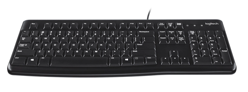 ORIGINAL Logitech Accessori per computer nero 920-002479 K120 - Tastatur