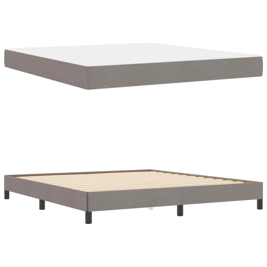 Letto a molle con materasso Talpa 180 x 200 cm Tessuto 3398511