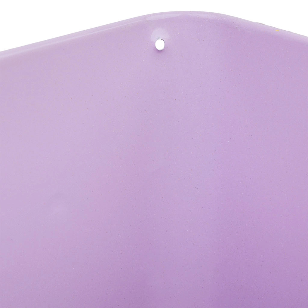 Cestino di metallo rosa 14,5x13x10,5