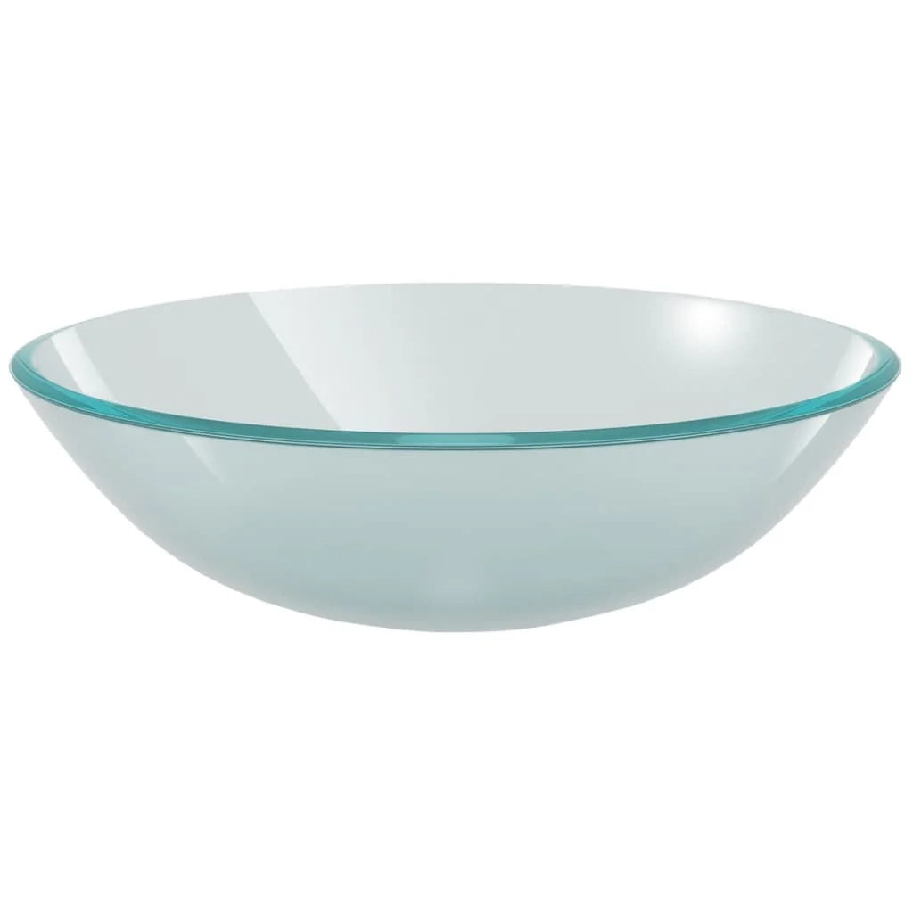 Lavabo da bagno diametro 42 cm vetro temperato satinato 02_0002520