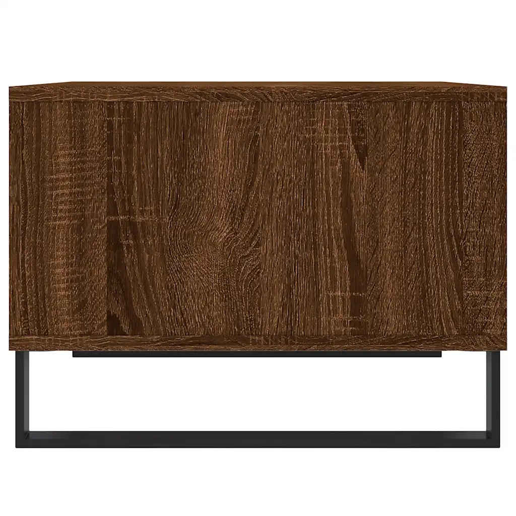 Tavolino da Salotto Rovere Marrone 60x50x36,5 cm in Multistrato 830555