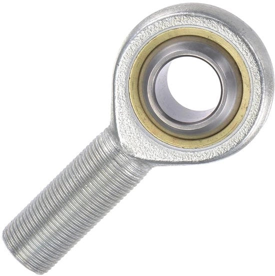 Lagere per finale - giunto a balestra 20 mm, braccio esterno destro M20 x 1,5, adatto per apparecchi automatici, acciaio #45, acciaio inox con finitura cromata