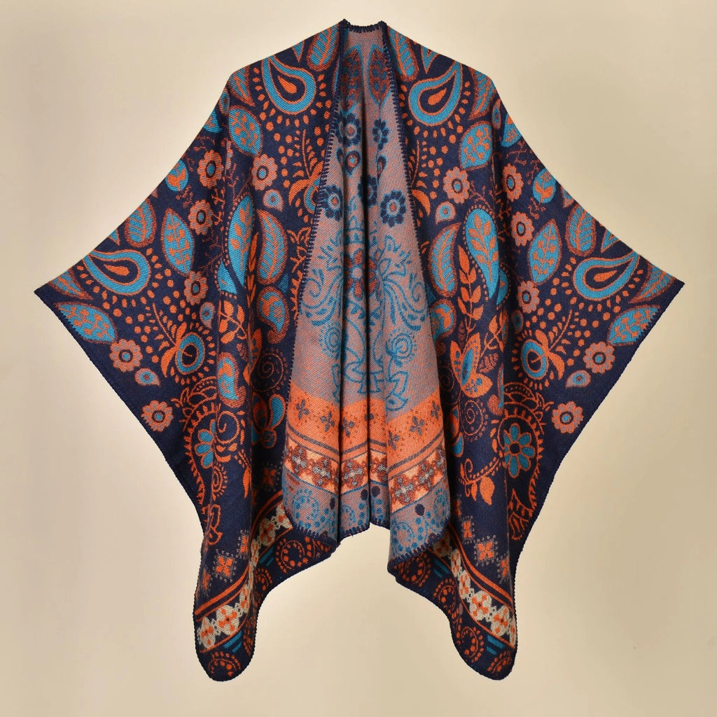Sciarpa da donna, ideale per viaggi, campeggio, servizi fotografici, cardigan caldo, cappa, mantello