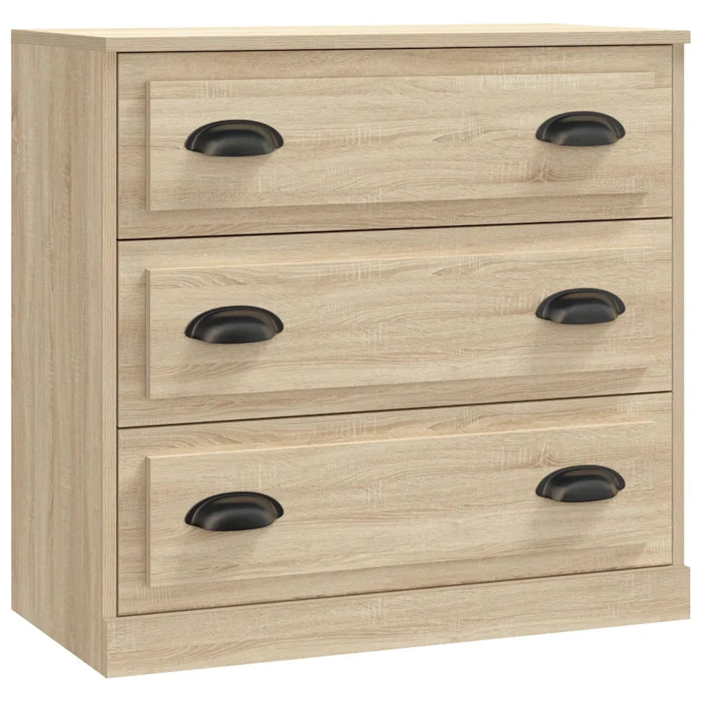 Credenze 3 pz Rovere Sonoma in Legno Multistrato 3185218