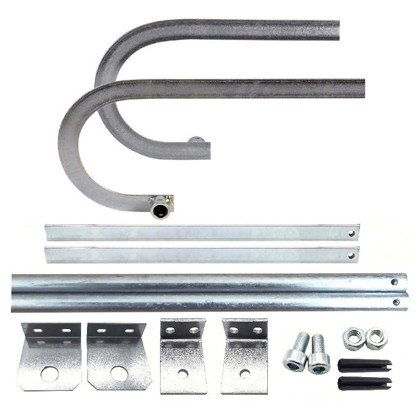 KIT A BRACCI CURVI CON ALBERI DI TRASMISSIONE PER 1 MOTORE PER ROCKET DFM