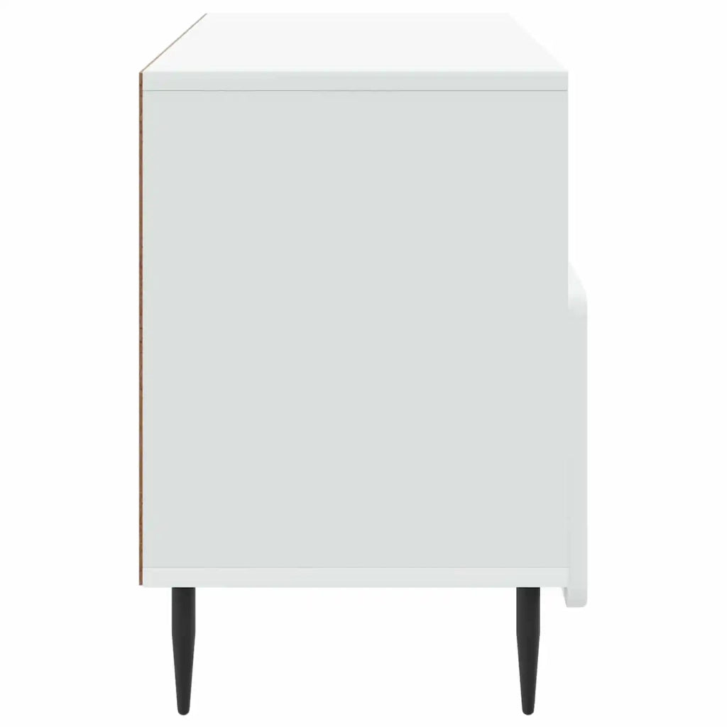 Mobile TV-Credenza per TV Bianco 102 x 34,5 x 50 cm Legno ingegnerizzato 498154