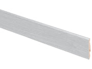 BATTISCOPA LISCIO IN MDF PER LAMINATO ROVERE GRIGIO mm. 58X14X2400 h 10.00 pz