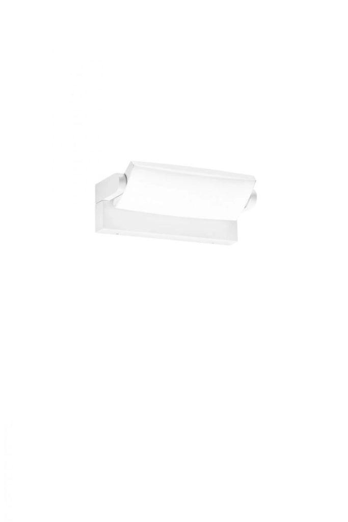 APPLIQUE LED FLOYD BIANCO IN ALLUMINIO 23W<br />3300LM CCT 2700K-3000K-4000K IP65