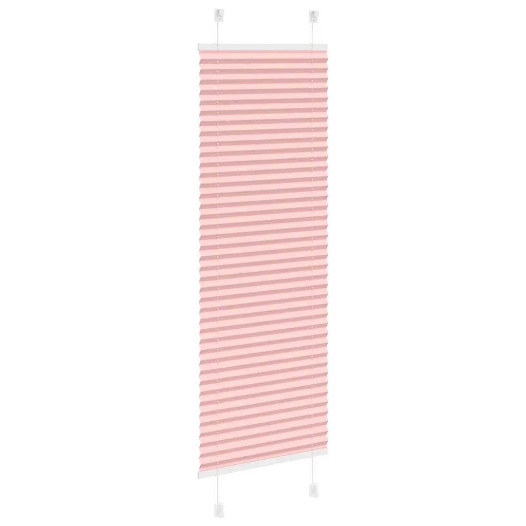 Tenda Plissettata Rosa 40x150 cm Larghezza Tessuto 39,4 cm 4015437