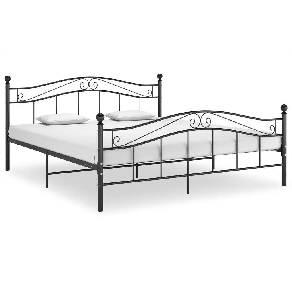 Giroletto Nero in Metallo 160x200 cm cod mxl 69026