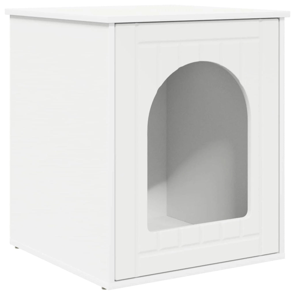 Casa per Gatti Bianco 53 x 52 x 62 cm Legno multistrato 8000707