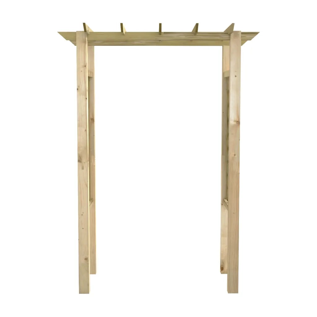 Pergola-Arco da Giardino-Archi da esterno 150x60x204 cm in Legno Impregnato