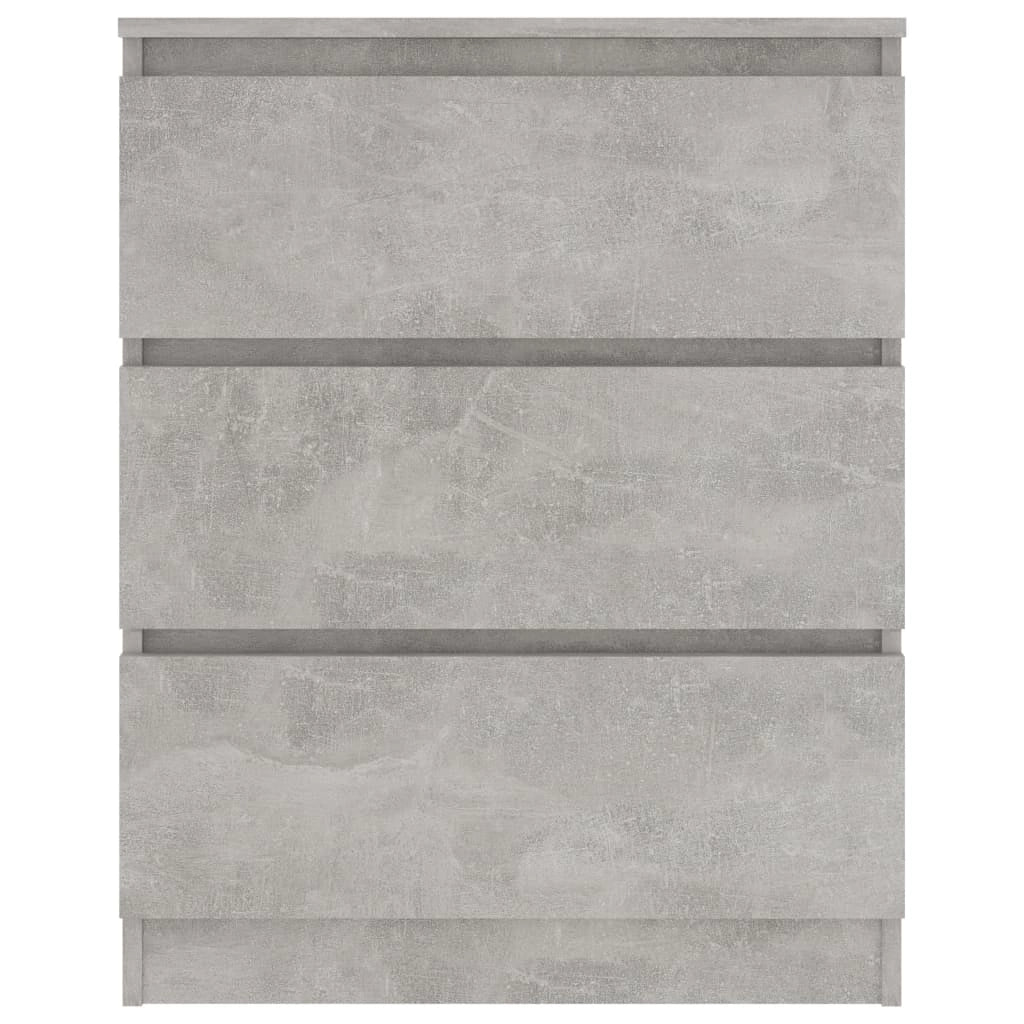 Buffet credenza cassettiera armadio mobile contenitore organizer per cucina soggiorno salotto 60 x 35 x 76 cm legno ingegnerizzato grigio 02_0031991