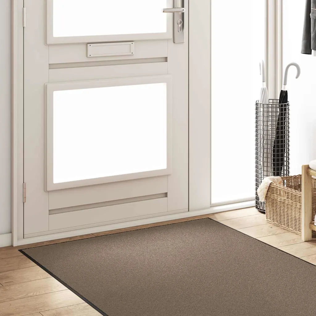 Tappetino Beige e Nero 120 x 350 cm 100% Poliammide 4100790