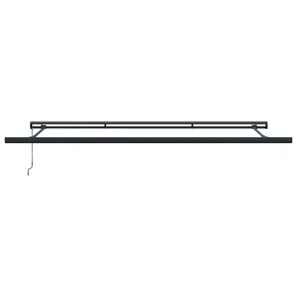 Tenda Sole Retrattile Manuale 400x300 cm Marrone 3215725