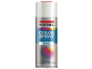 COLOR SPRAY SMALTO ACRILICO SPRAY- - ml.400 - trasparente lucido (155539) - 6 pezzi SOUDAL