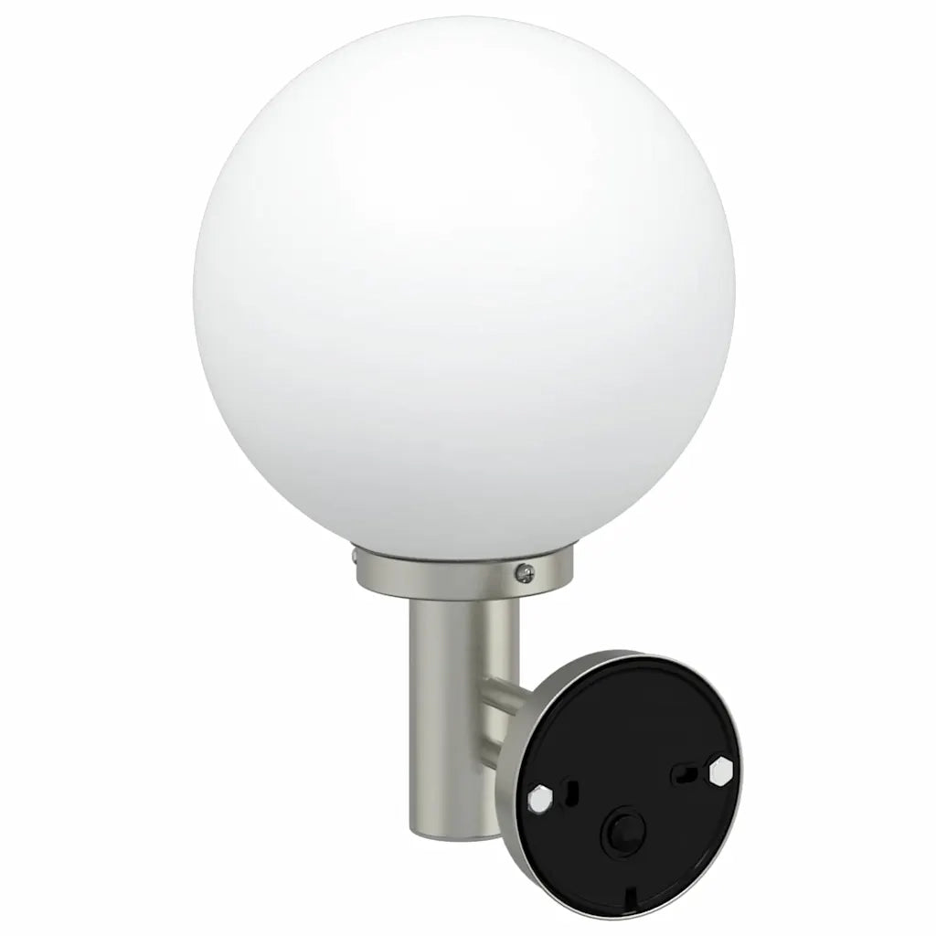 Lampada da Parete Esterna 2 pz Argento 28 x 25 x 38 cm CFW4590112