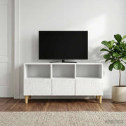 Mobile TV 102 x 34,5 x 50 cm Bianco Lucido Legno ingegnerizzato 895139