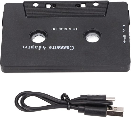 Adattatore Bluetooth per Cassette - Adattatore Audio da Appoggio - Formato Compattibile - Adattatore Aux - Adatto per Telefono Cellulare - Ideale per Autoradio