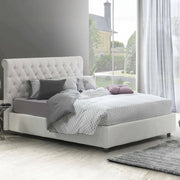 Letto Matrimoniale Arnorld, Letto Matrimoniale Materasso Incluso Made in Italy, Bianco