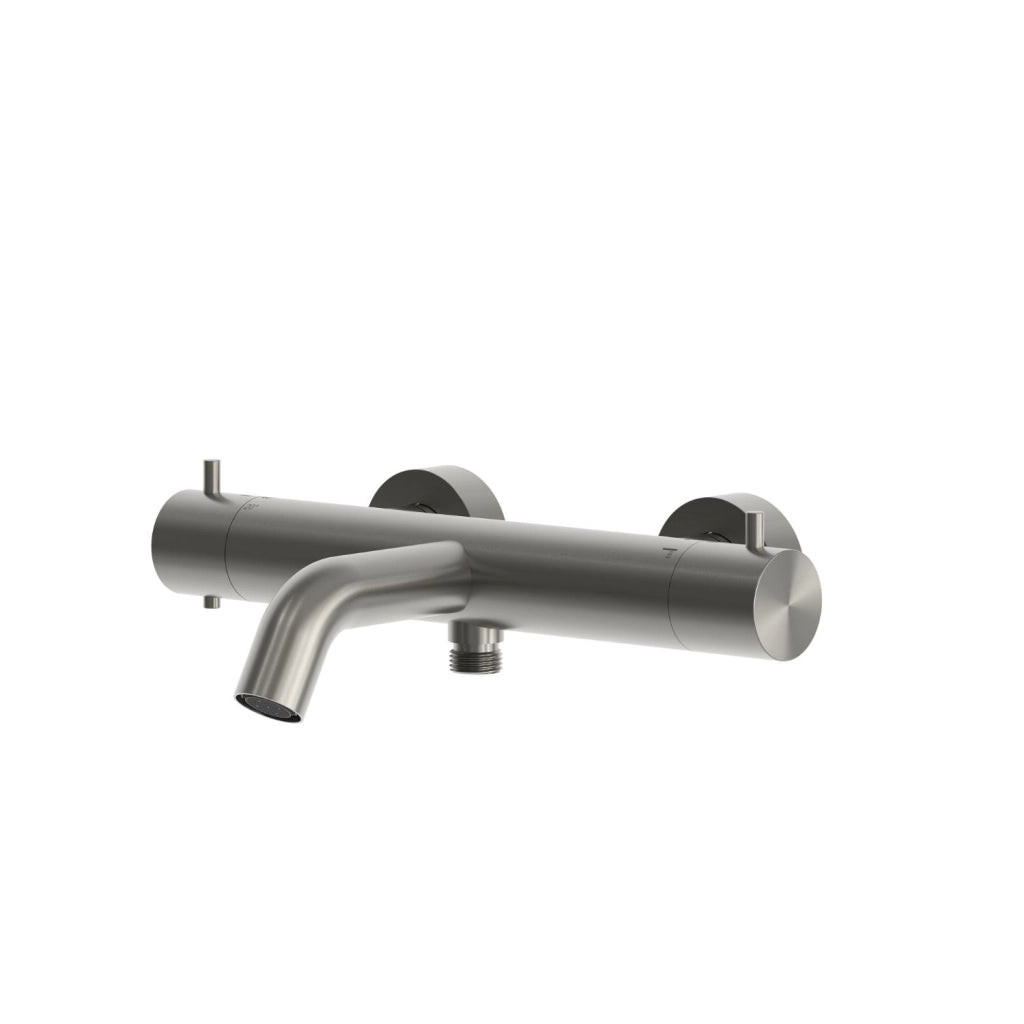 SINED miscelatore da muro finitura PVD oro rosa canna da fucile in acciaio inox per doccia e vasca resistenza alla corrosione e alta durabilita design moderno e funzionale Levante Canna Fucile MISCE
