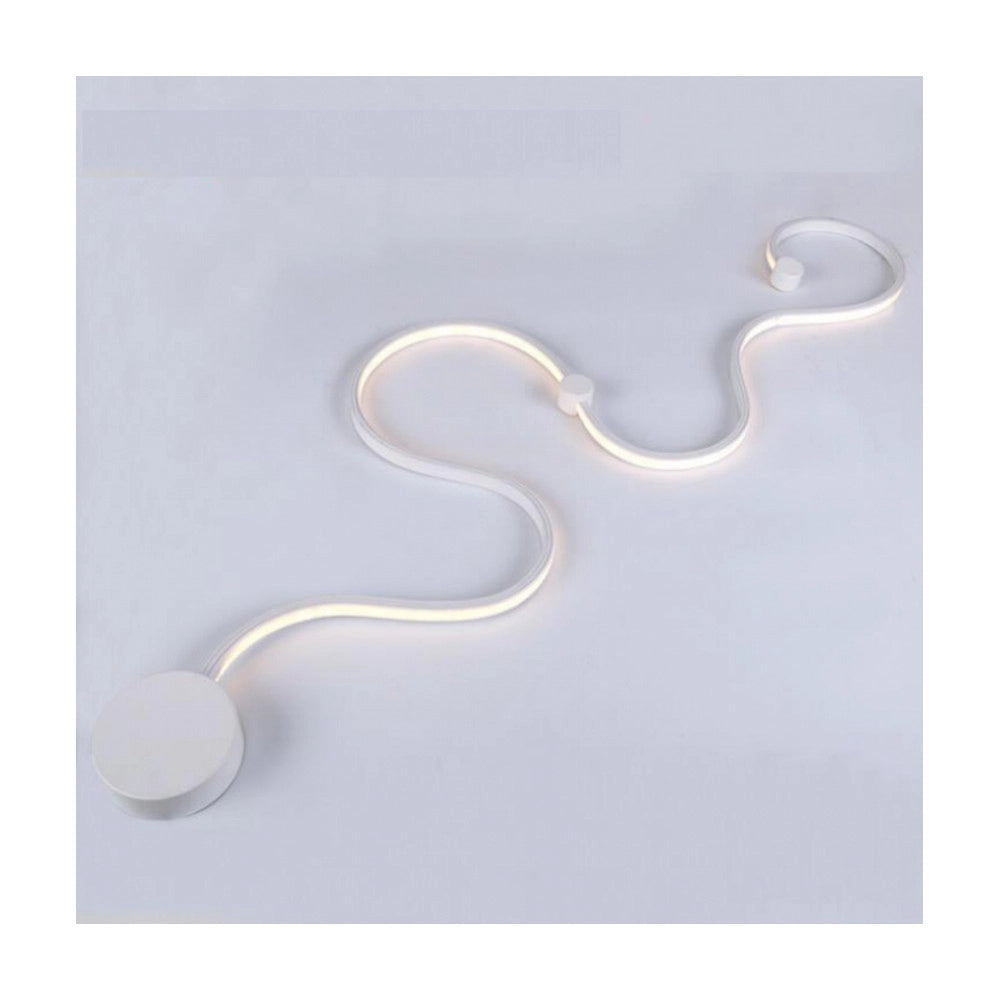 Trade Shop - Applique Led 28 W Lampada Parete A Nastro Bianco Luce Calda Fredda Naturale E69-b -
