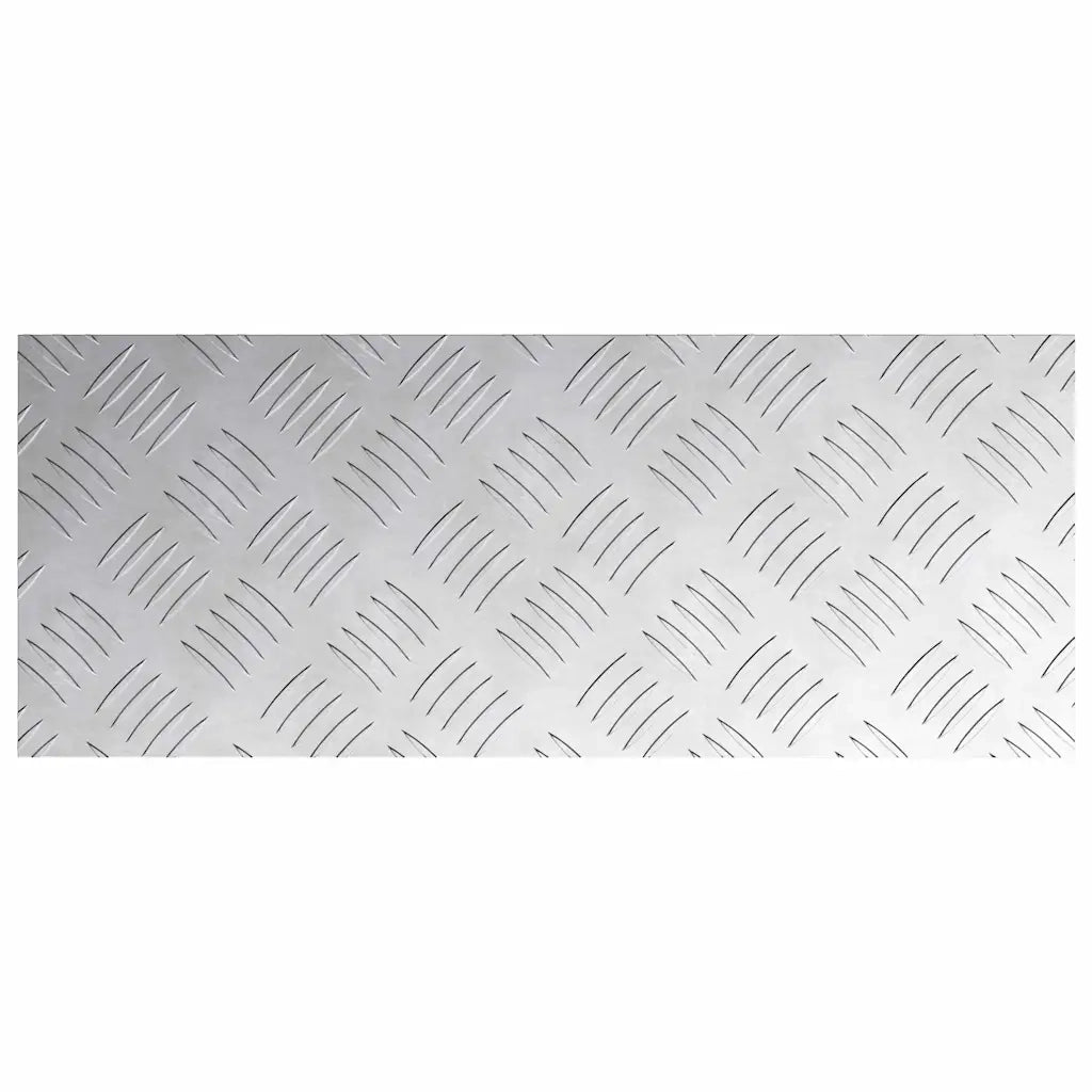 Gradini per Scale 4 pcs Argento 50 x 20 cm Alluminio 4104248