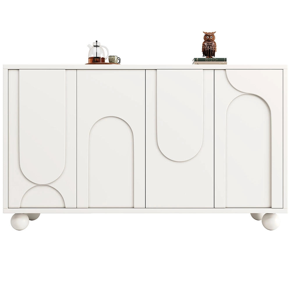 Armadio - Xylo - 120??35??71 cm - Moderno Bianco con Ripiano Regolabile