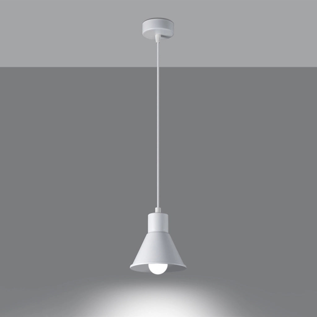 Lampada a sospensione TALEJA 1 bianco [E27]