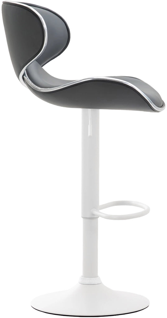 Set 2x Sgabelli LAS VEGAS V2 in similpelle grigio,bianco