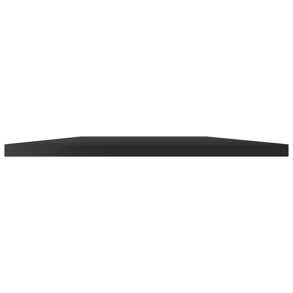 Ripiani per Libreria 8pz Nero Lucido 100x30x1,5cm Multistrato 805407