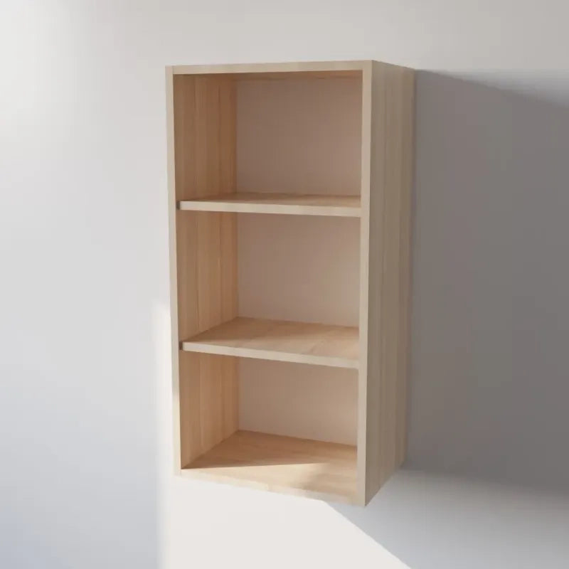 Pensile Cucina  in Legno Nobilitato Rovere Mobile Alto con 1 Anta, Pensile Componibile Moderno Made in Italy (H90XL45XP33cm)