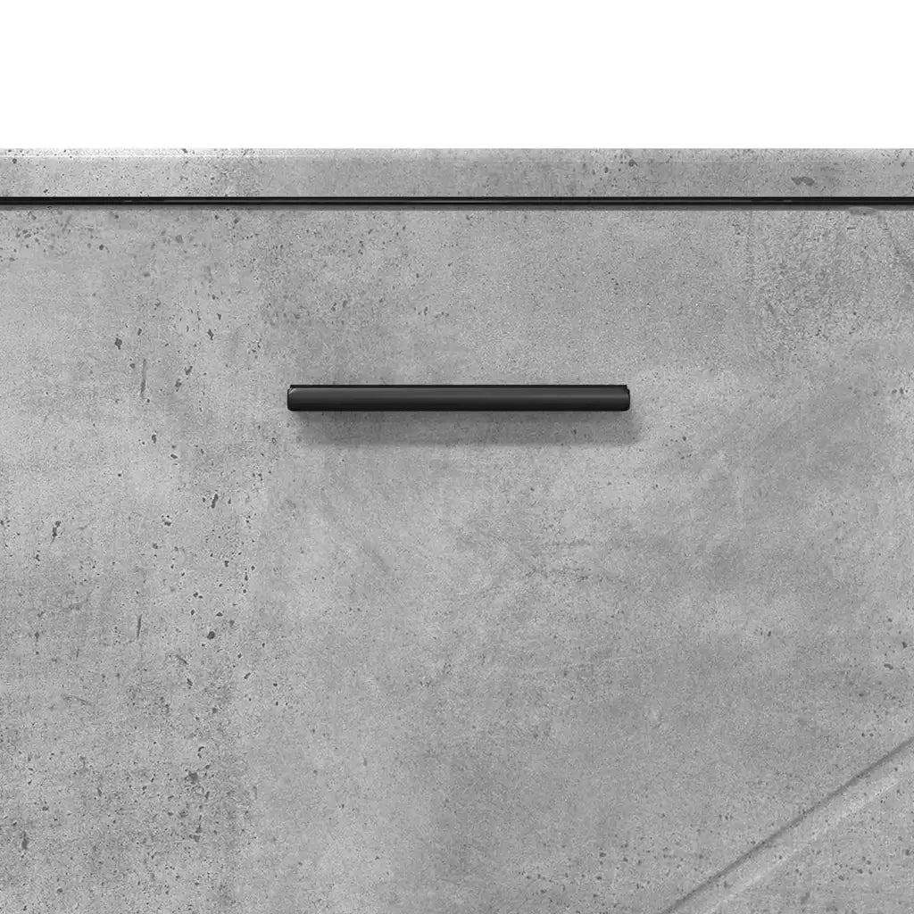 Mobile da Bagno con cassetto Grigio cemento 76,5 x 35 x 64 cm 883297