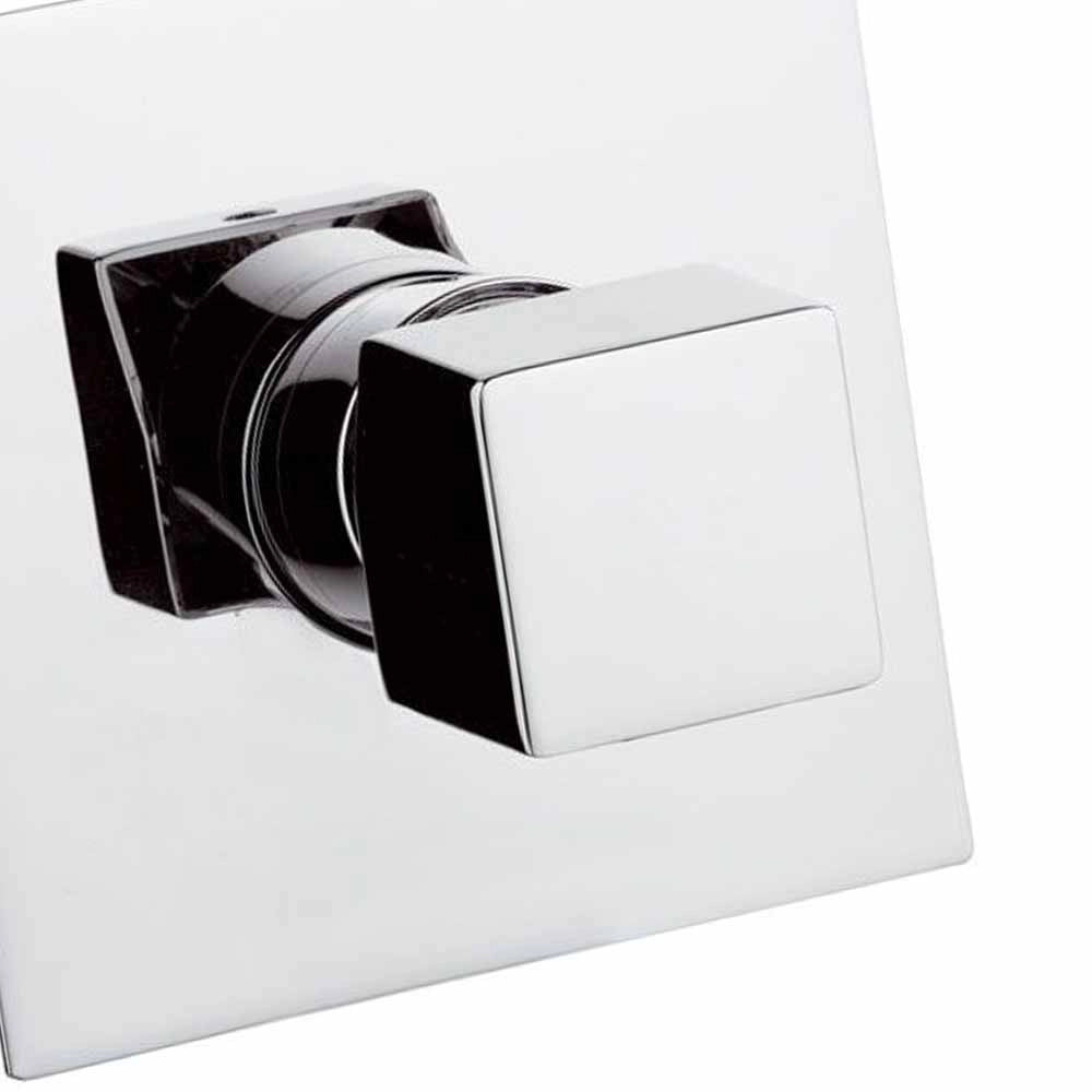 Miscelatore incasso doccia daniel rubinetterie made in italy, design quadro