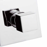 Miscelatore incasso doccia daniel rubinetterie made in italy, design quadro