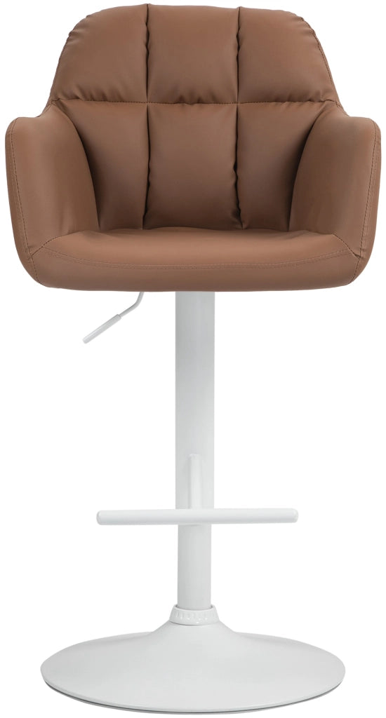 Barhocker Natoma Kunstleder weiЯ