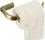 Porta carta igienica in bronzo antico per bagno - Supporto carta igienica e asciugamani per bagno - Montaggio a parete - Finitura bronzata