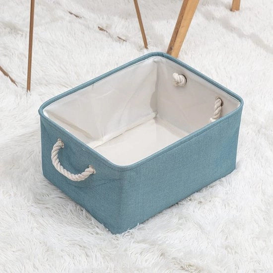 Scatola di Stoccaggio Vouglie - 36 x 26 x 16 cm - Stoffa Impermeabile - Adatto per Abbigliamento - Colori Vari - Scatola di Stoccaggio Portatile