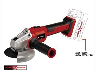 SMERIGLIATRICE ANGOLARE A BATTERIA 18V (AXXIO 18/125 Q)    EINHELL