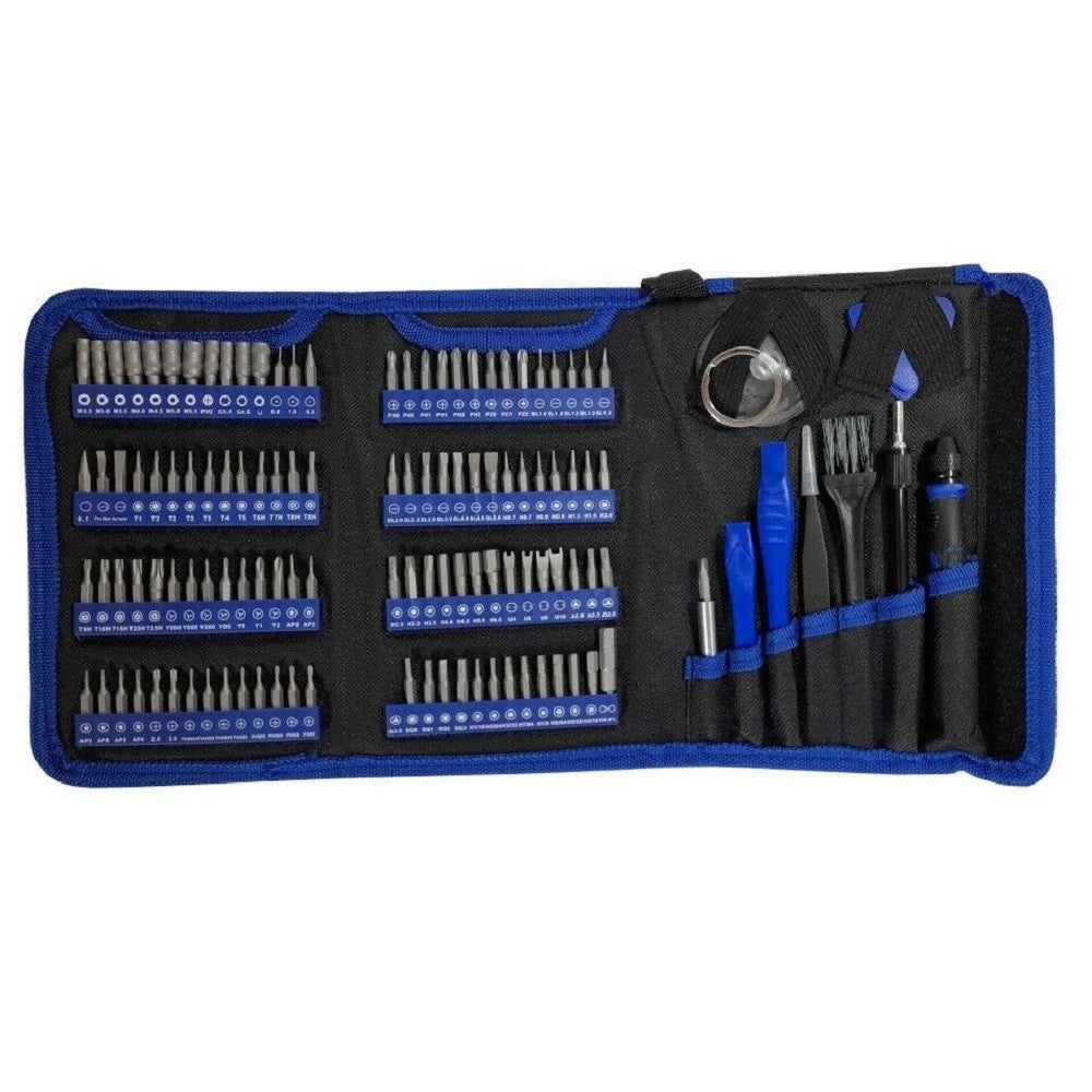 Trade Shop - Set Utensili 125 In 1 Per Smontaggio Riparazione Cellulari Smartphone Tablet Pc -