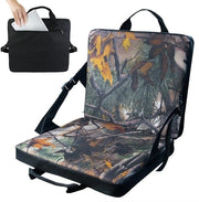 Sedia da Campo Portatile - Opaca - Impermeabile - Supporto Cervicale - Tasca di Riposo - Comoda con 4 cm di Spugna - Cuscino di Sedia