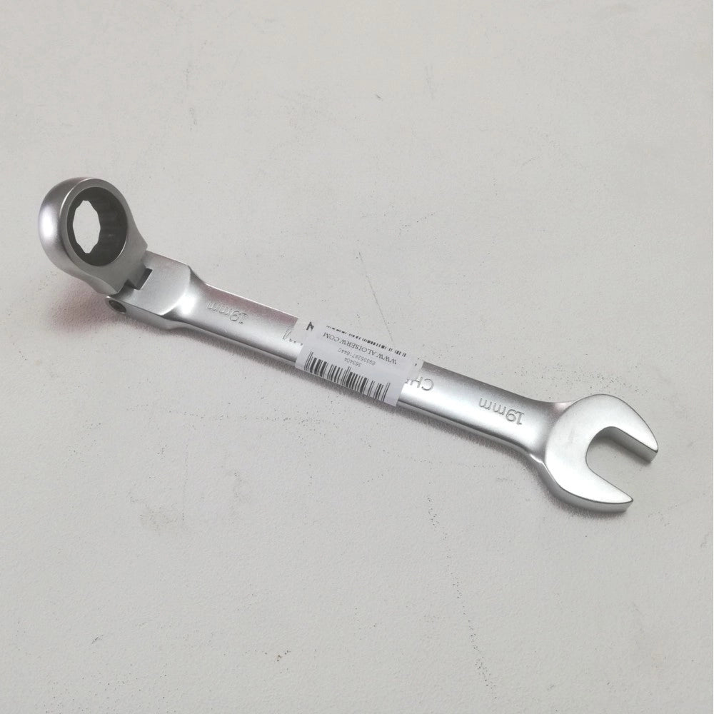 Chiave a cricchetto combinata snodata da 19mm