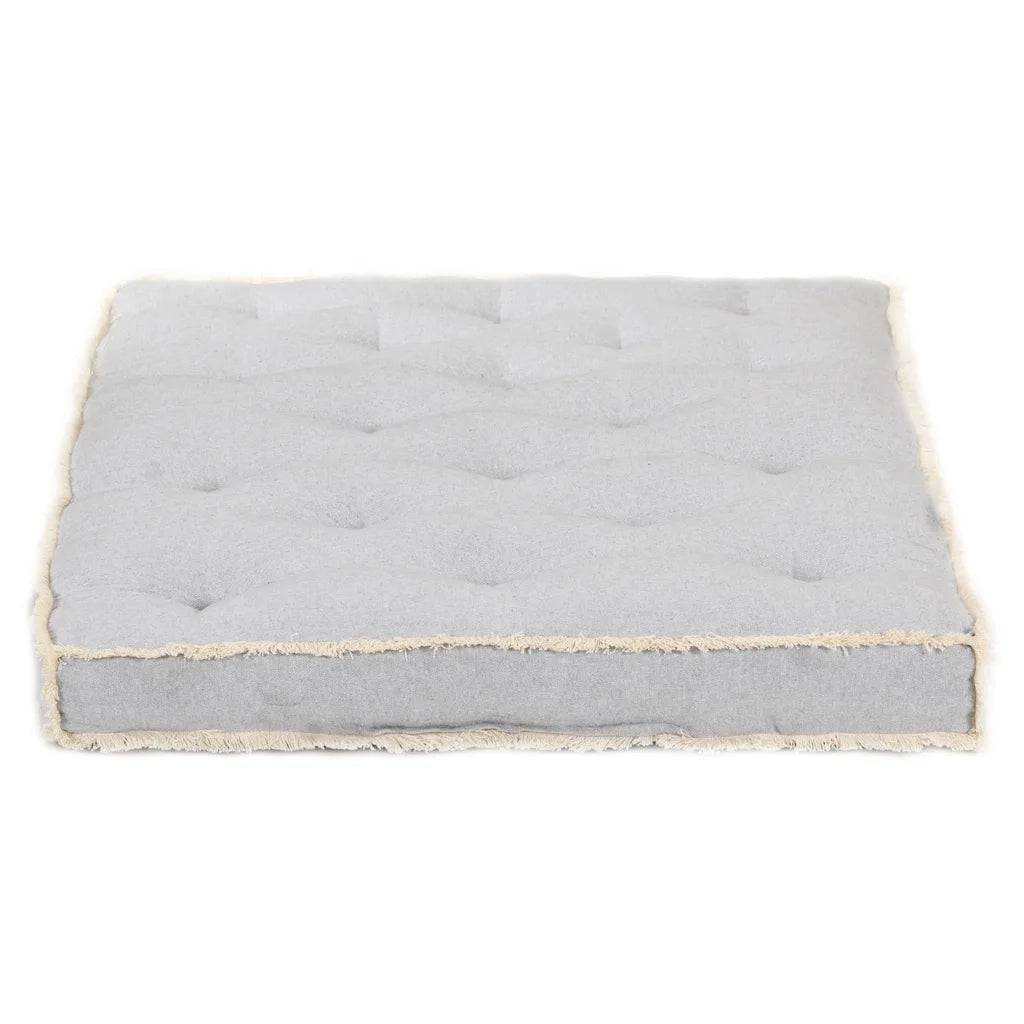 Cuscino per Divano in Pallet Grigio 120x80x10 cm