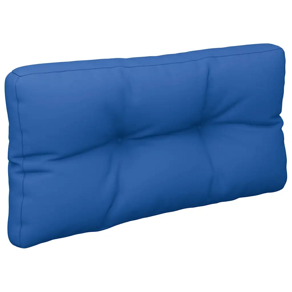 Cuscino per Pallet Blu Reale 80x40x12 cm in Tessuto 360611