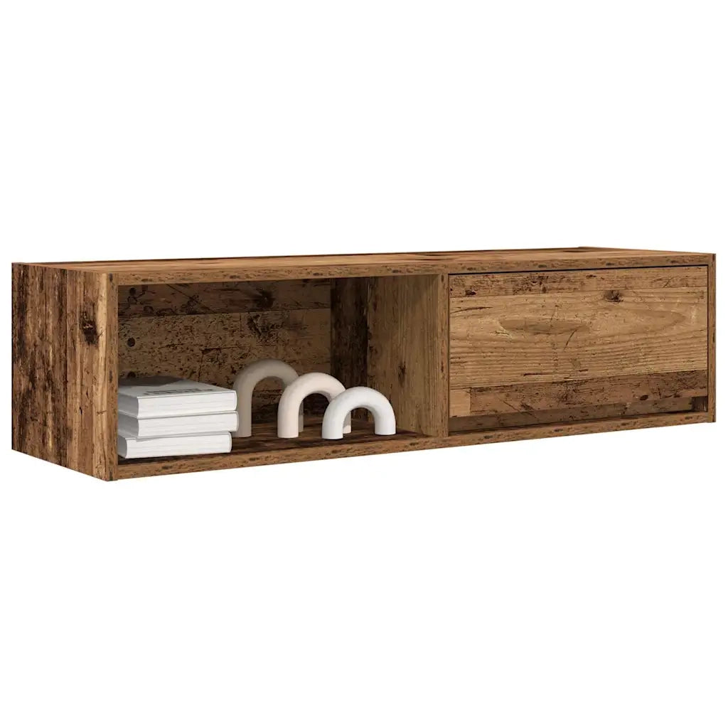 Mobili Porta TV 2 pz Legno Antico 100x31x25,5 cm in Truciolato 861487