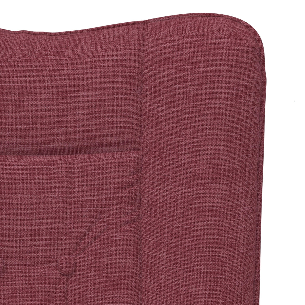 Poltrona Relaxante  Rosso Vino Tessuto