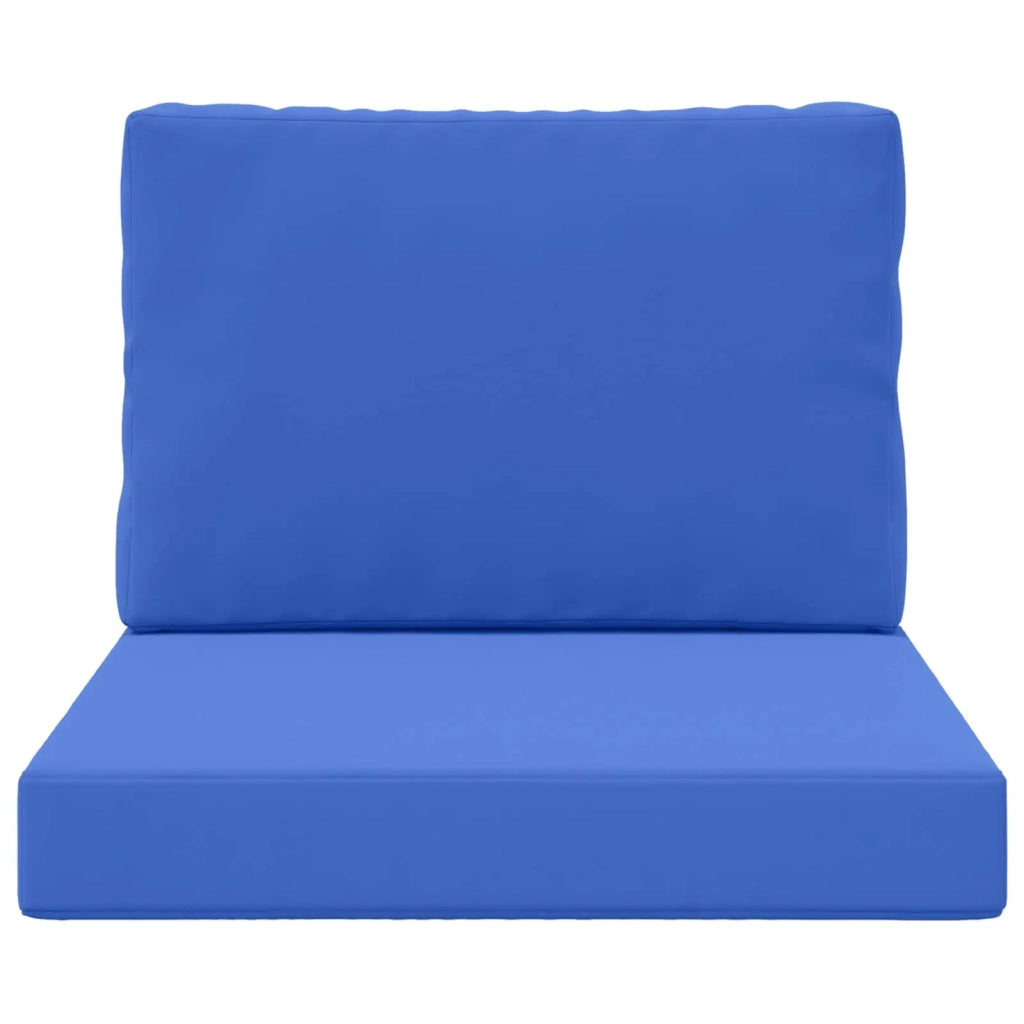 Cuscino per divano da esterno 2 pcs Blu Reale Poliestere
