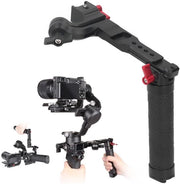 Stabilizzatore per fotocamera Opzionabile - Manubrio regolabile con impugnatura oscillante - Impugnatura oscillante Gimbal - Interfaccia di espansione multipla - Adatto per RS2/RS3 Mini