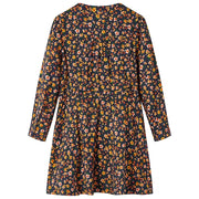 Abito da Bambina a Maniche Lunghe Blu Marino 128 CFW8231052
