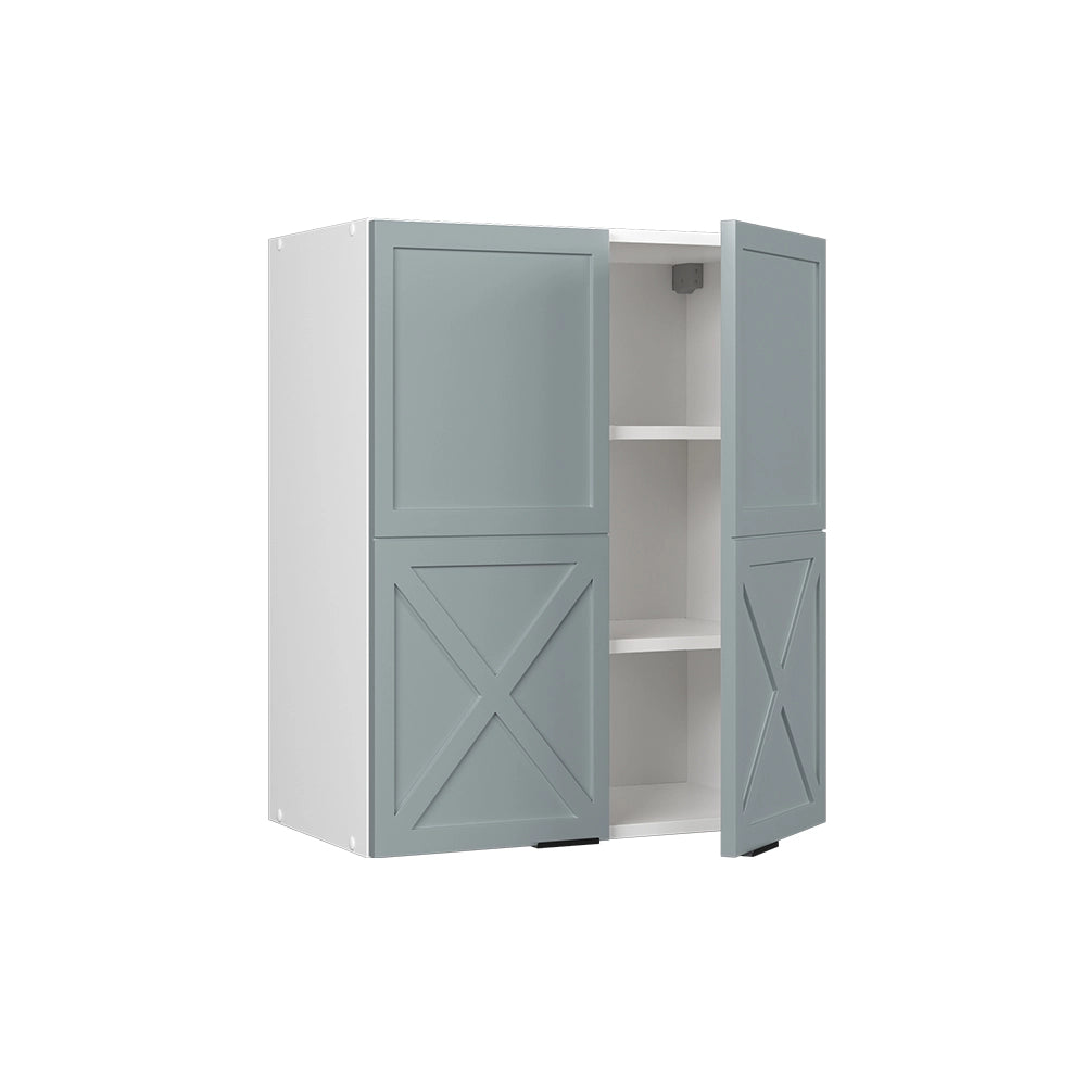 Vicco Pensile da cucina Blu-grigio chiaro 60 cm